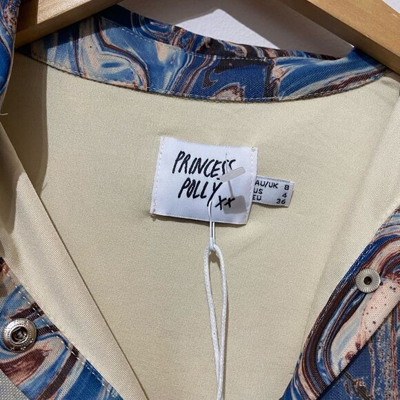 NWT Princess Polly Tyler Swirl Mini Bodycon Dress - Picture 3 of 5